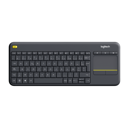 Logitech K400 Plus AZERTY – Clavier Sans Fil avec Pavé Tactile