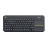 Logitech K400 Plus AZERTY – Clavier Sans Fil avec Pavé Tactile