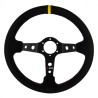 Volant RRS Alcantara Noir 350mm T65 – Volant Simracing Haute Qualité
